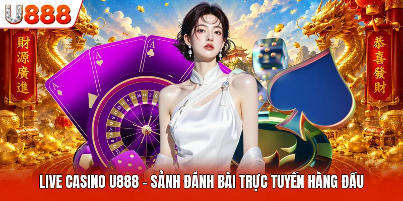 Live Casino U888 - Sảnh Đánh Bài Trực Tuyến Hàng Đầu Live Casino U888
